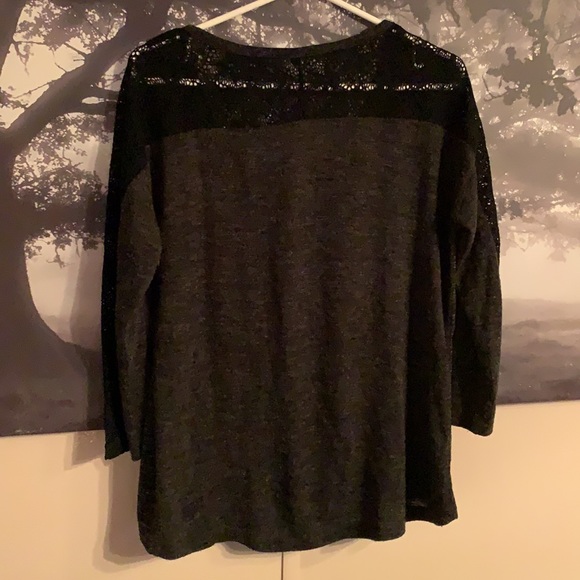 Miss Me dark grey sweater medium - Picture 7 of 12